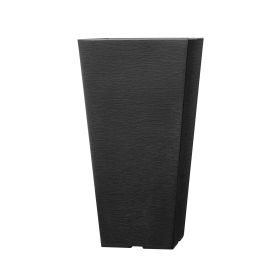 Set of 2 Tall Outdoor Planters 22inch, Large Planters For Outdoor Indoor Plants