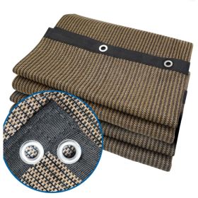 Prohibited From Sale On Amazon XISHAN Garden Network HDPE (Option: 10X12ft-Mocha)