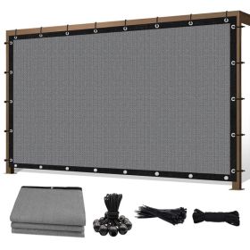 Prohibited From Sale On Amazon XISHAN Black Weed Control Fabric,  HDPE (Option: 12X16ft-Light Grey)