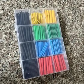 530pcs Multicolour Heat Shrink Tubing Pack, Heat ShrinkTubing Wrap Anti-Rust Flexible Wire Cable Heat Shrink Tubingfor Electric Wire Repairing Mu (Option: 530pcs)